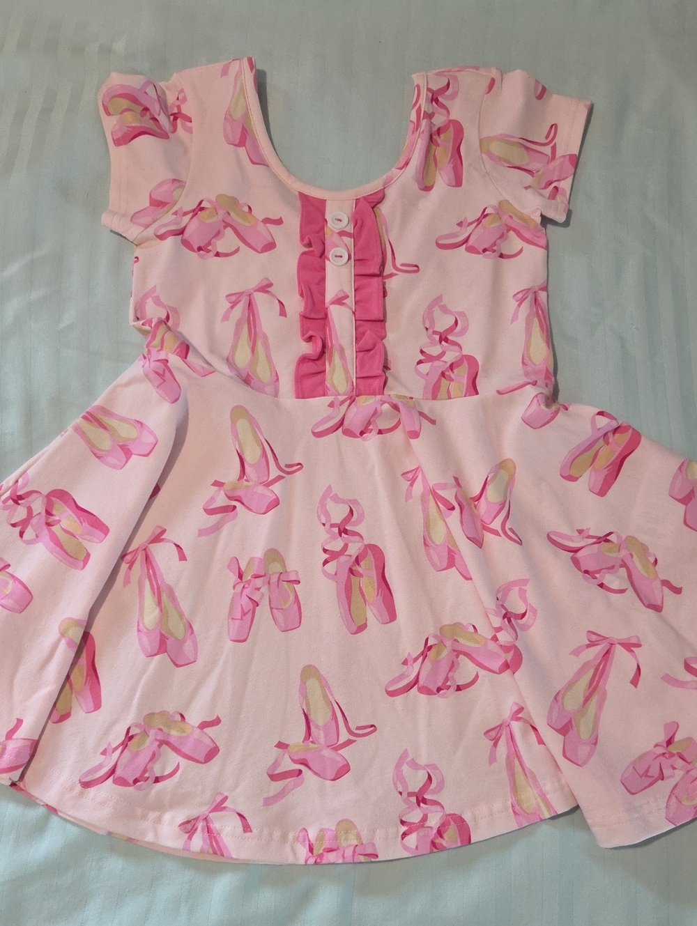 Eleanor Rose Pink Ballet Slipper Twirl Top